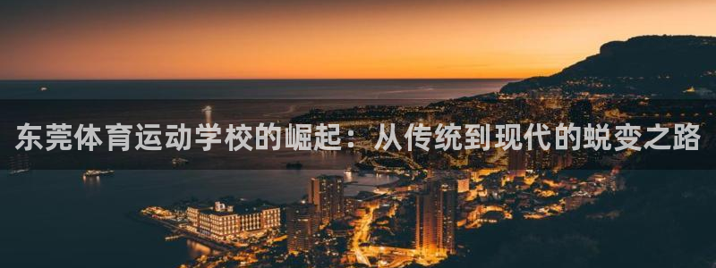 vsport体育官网下载招商：东莞体育运动学校的崛起