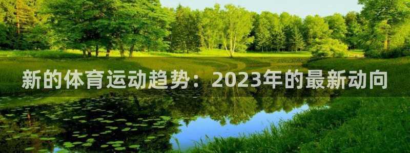 vsport体育官网下载注册：新的体育运动趋势：2023年的